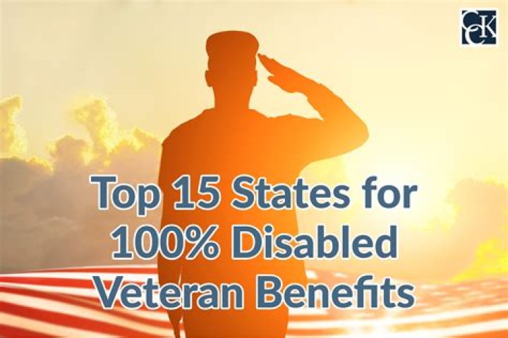 Are 100% disabled veterans exempt from taxes?