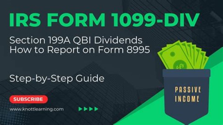 Are stock dividends reported on 1099-div?