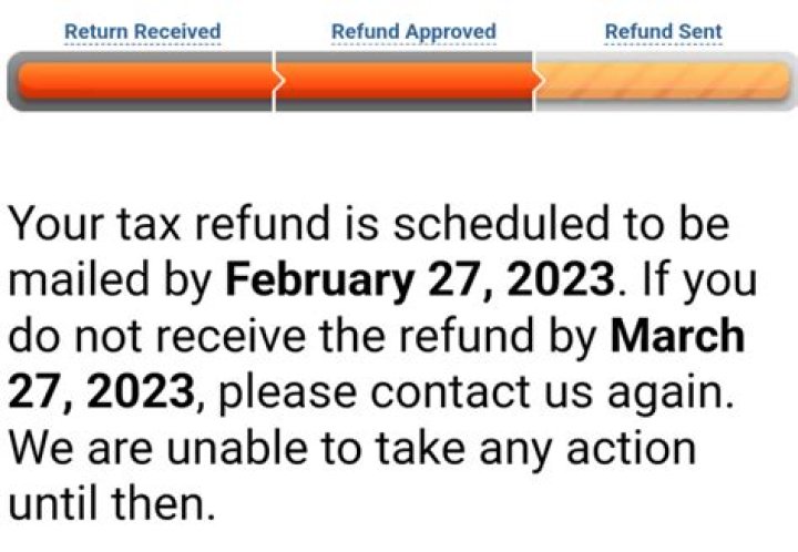 Are there any tax returns that have been mailed back?