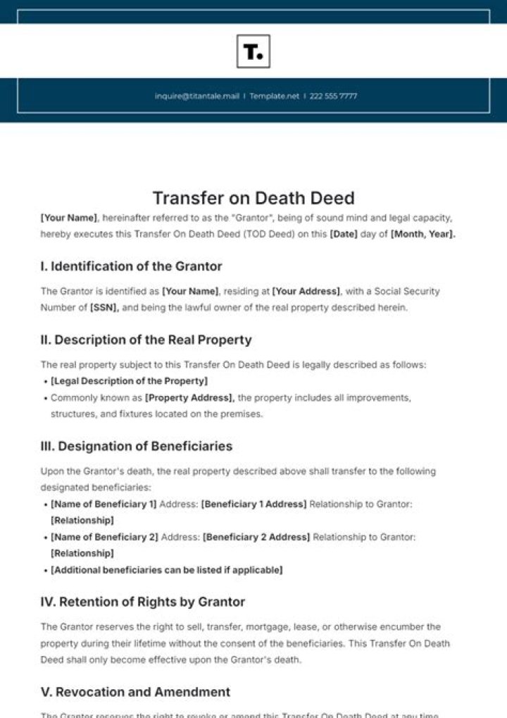 Are Transfer on death assets taxable?
