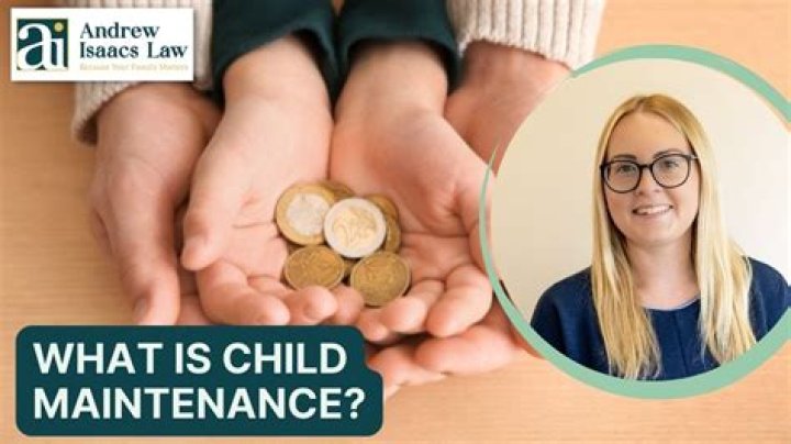 At what age does child maintenance cease?