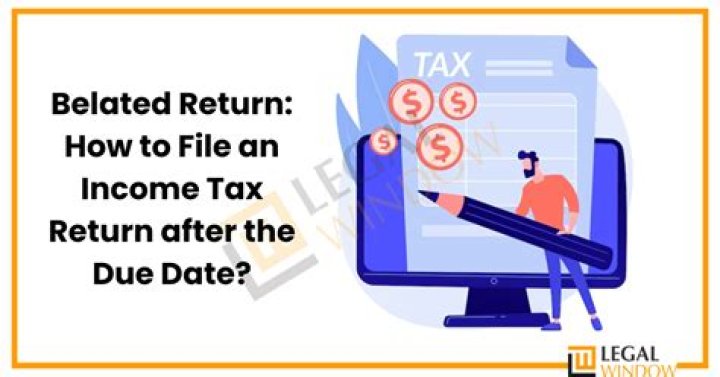 Can a belated income tax return be revised?