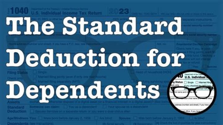 Can a dependent take the standard deduction?