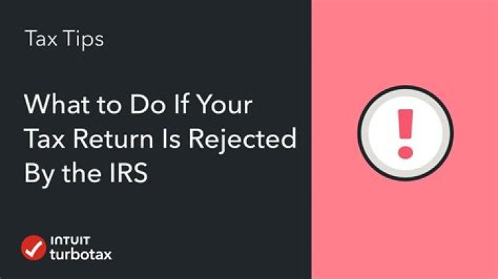 Can a paper tax return be rejected by the IRS?