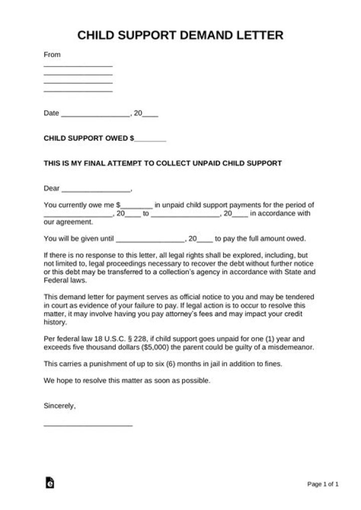 Can a parent get child support if they are not on unemployment?