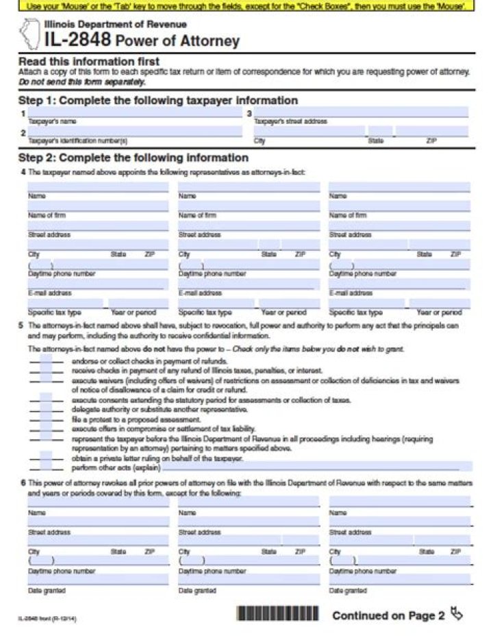 Can a power of attorney sign your tax return?