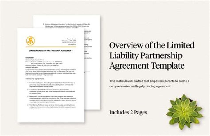 Can a restaurant be a limited liability partnership?