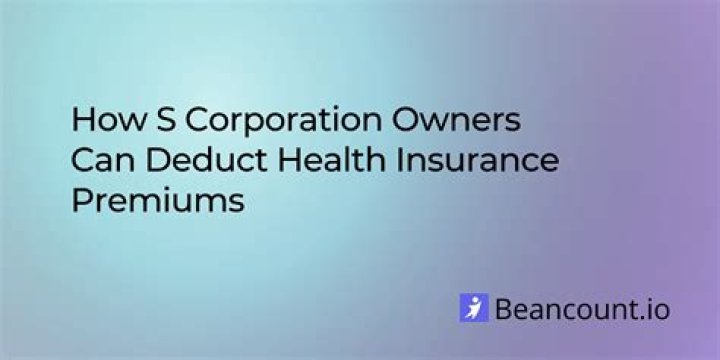Can a S-Corp pay health insurance premiums for owners only?