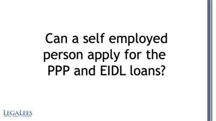 Can a sole proprietor apply for a PPP loan?