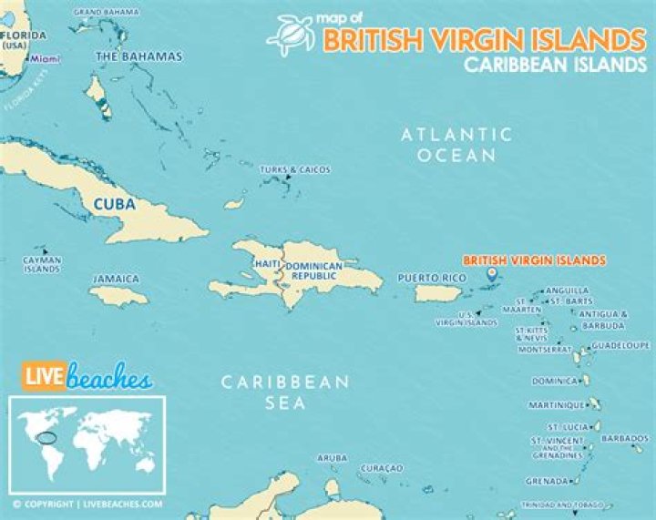 Can a US citizen live in the British Virgin Islands?