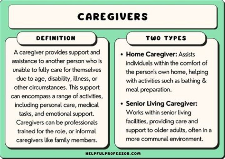 Can an older sibling be a caregiver?