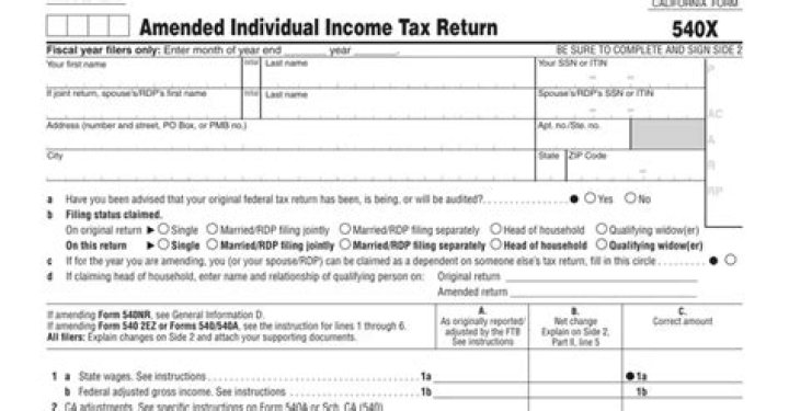 Can California amended return be Efiled?