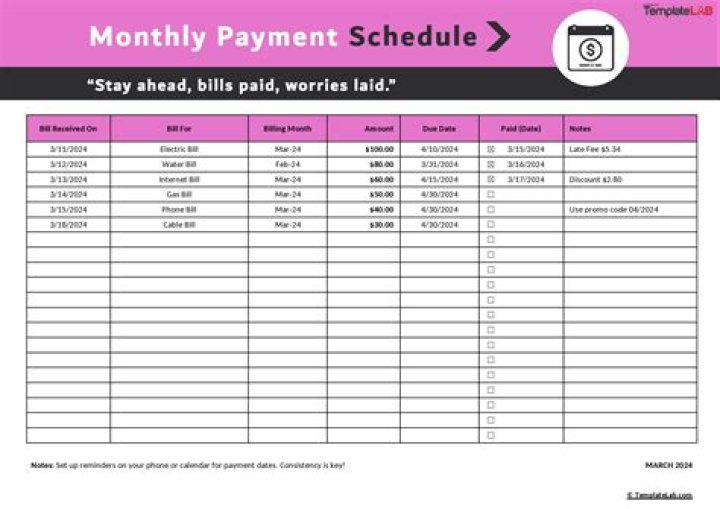 Can I change my payment schedule?
