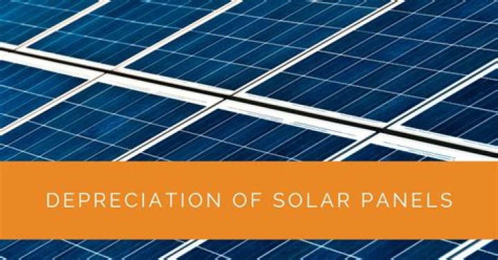 Can I claim depreciation on my solar panels?