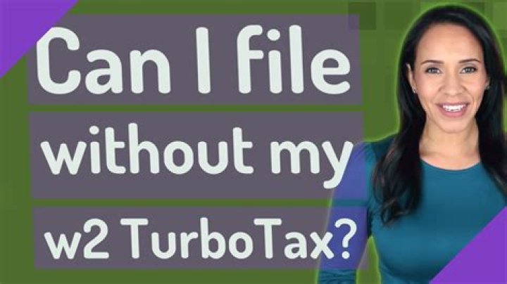 Can I file without TurboTax?