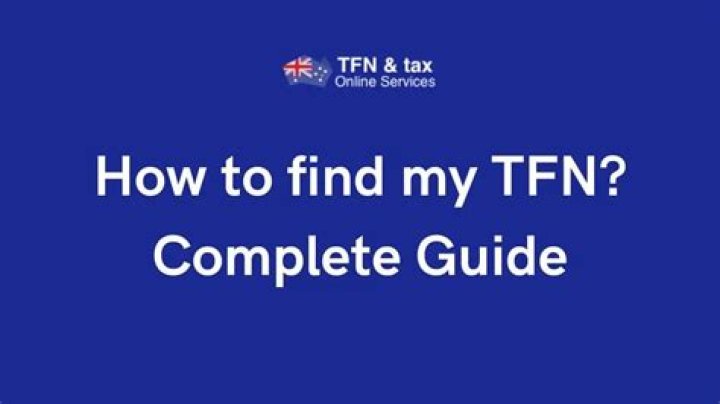 Can I find my TFN online?