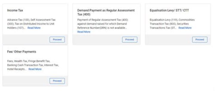 Can I pay income tax through credit card?