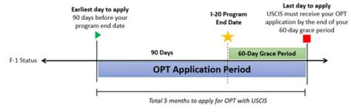 Can I stay in the US while OPT is pending?