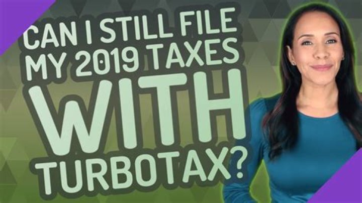Can I still file my 2019 taxes through TaxAct?