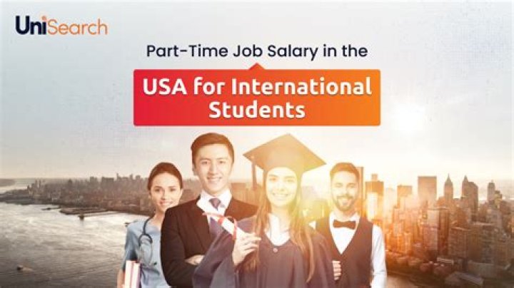 Can international students in the US work part time?