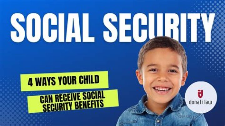 Can minor children collect Social Security?