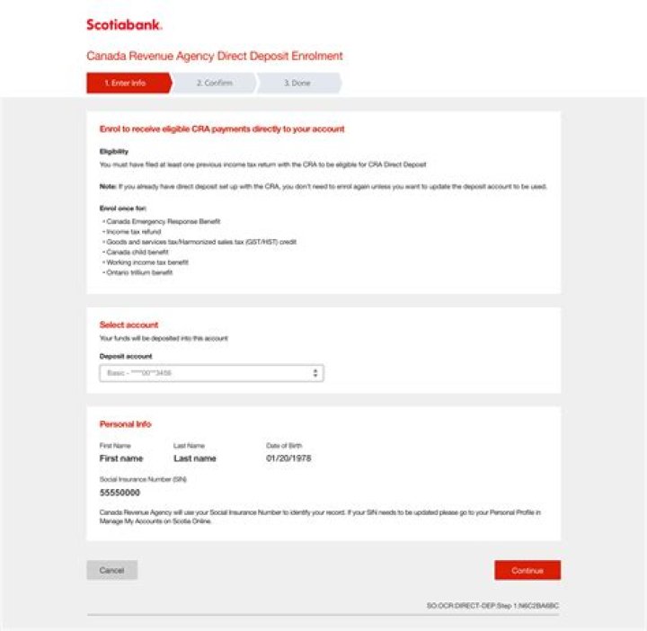 Can my parents deposit my tax refund?