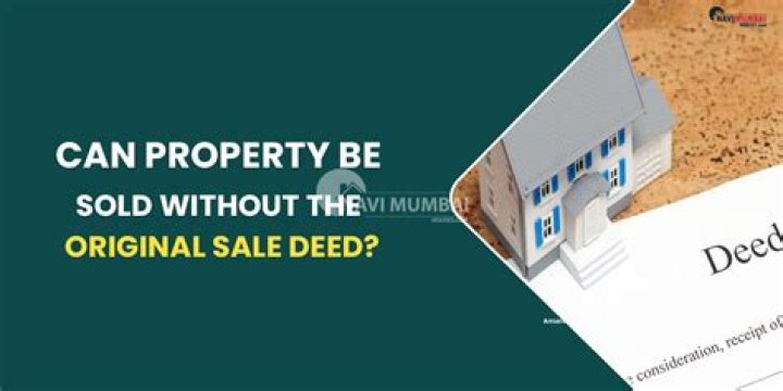 Can property be sold in cash?