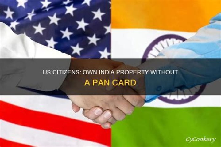 Can US citizen hold property in India?
