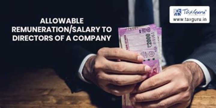 Can we pay salary to directors?