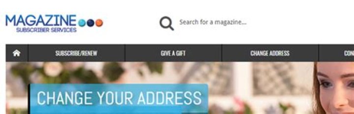 Can you change magazine subscription address?