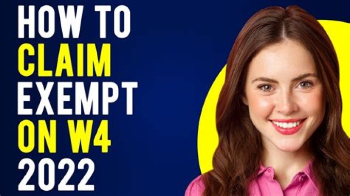 Can you claim exempt on your W-4 form if you are a full time student Why or why not?