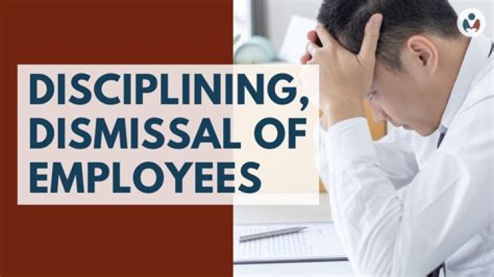 Can you dismiss without disciplinary?