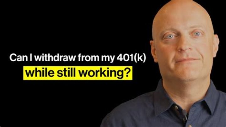 Can you draw from 401k while still working?