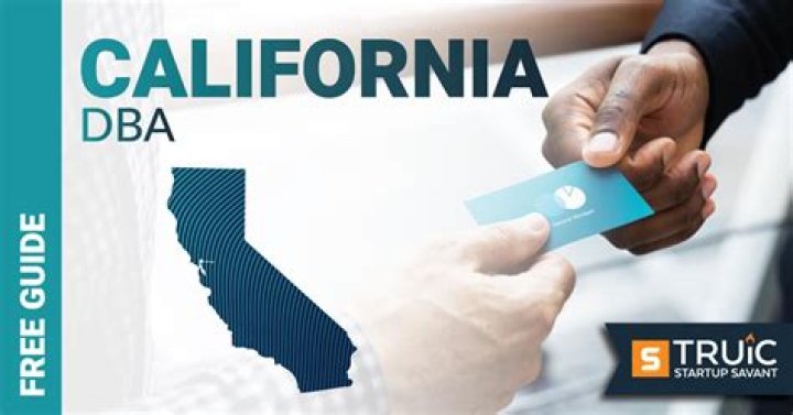 Can you file a DBA in California?