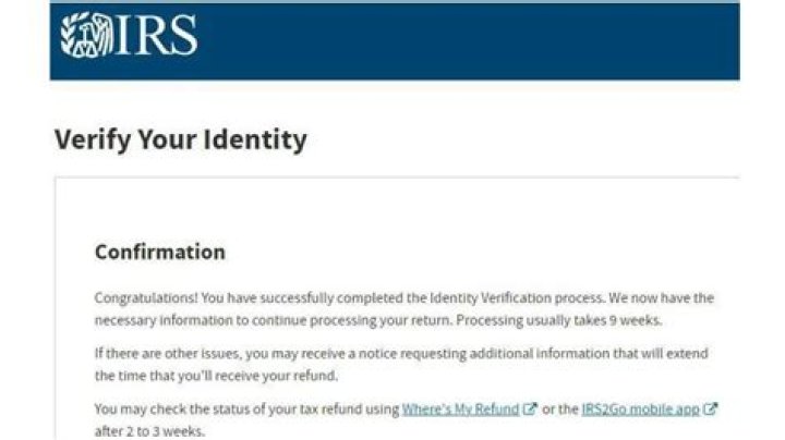 Can you use the IRS identity verification service?