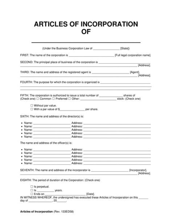 Do articles of organization expire?