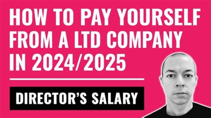 Do I pay tax on directors salary?