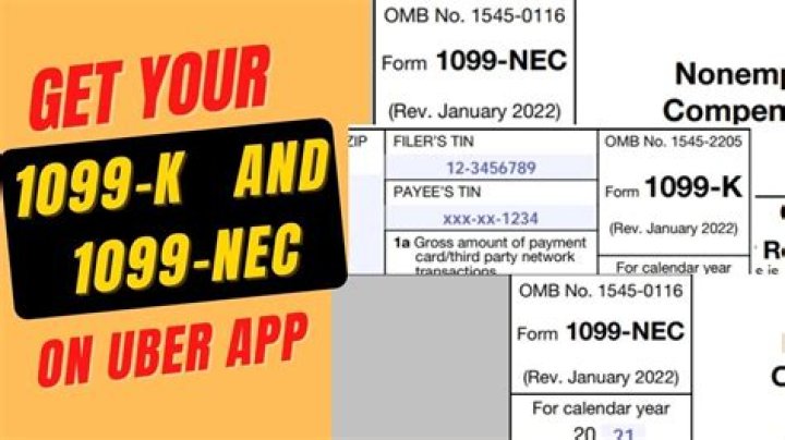 Do I qualify for a 1099 from Uber?