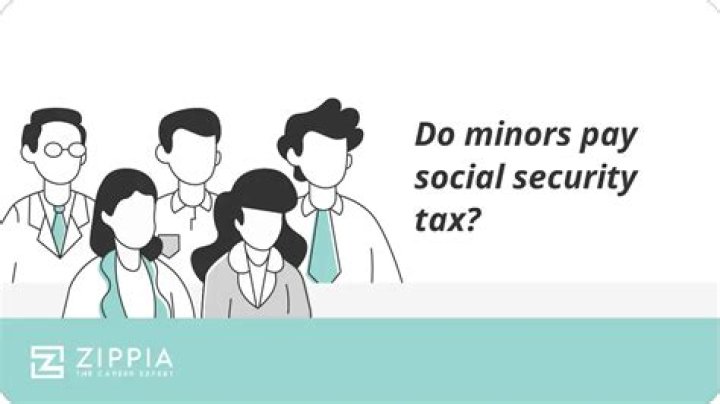 Do minors pay Social Security tax?