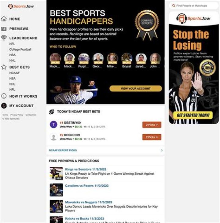 Do sports handicappers pay taxes?