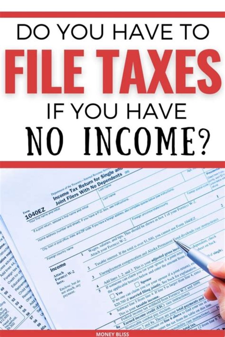 Do you have to file income tax if you dont have to?