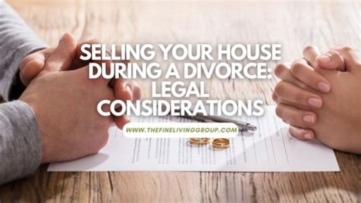 Do you have to sell your house during a divorce?