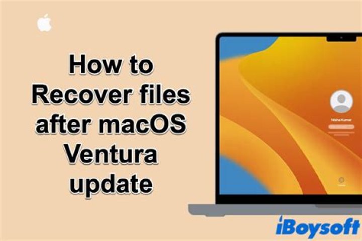 Do you lose files when upgrading macOS?