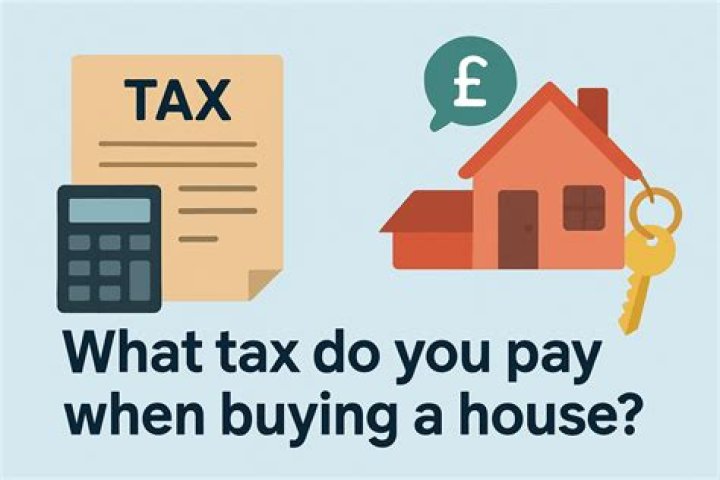 Do you pay tax on a house when you buy it?