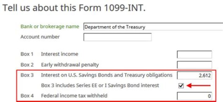 Do you receive a 1099 for savings bonds?