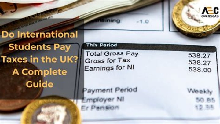 Does international student pay taxes?