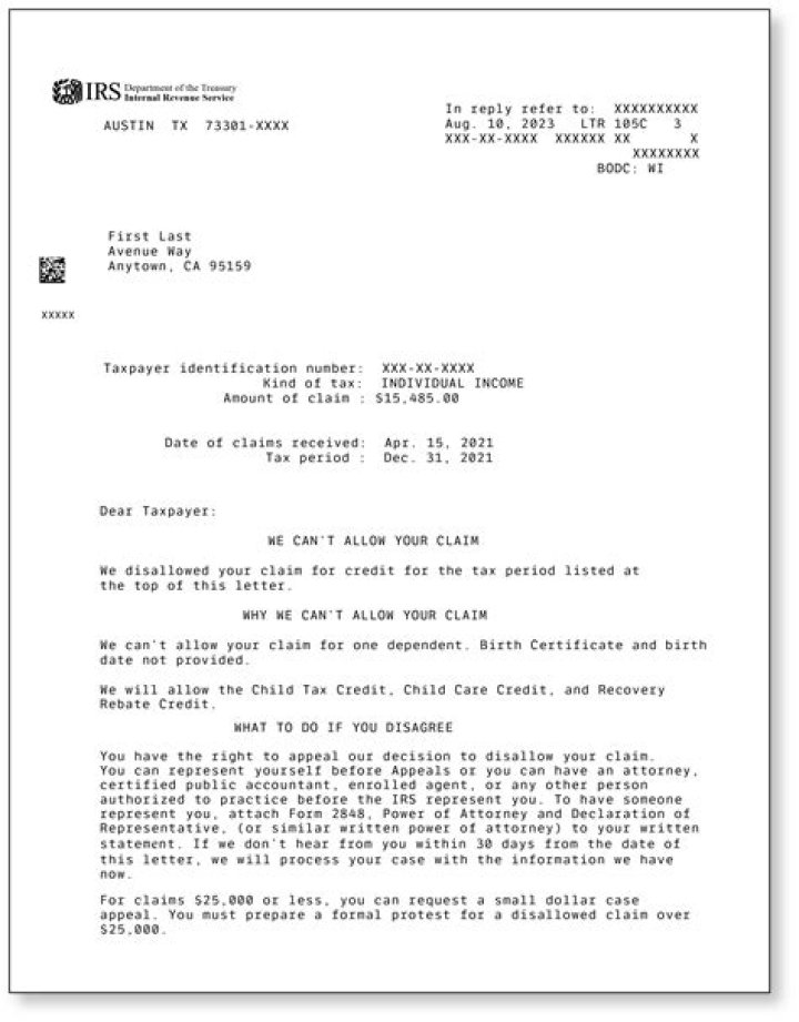 Does the IRS send letters about offset?