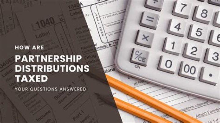 How are distributions taxed in an LLC?