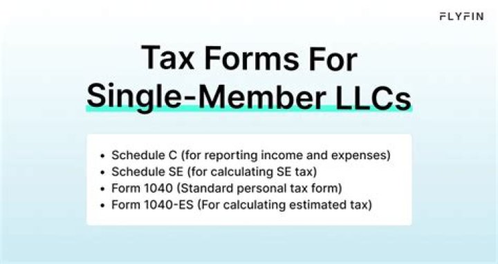 How are single-member LLCs pay federal income tax?