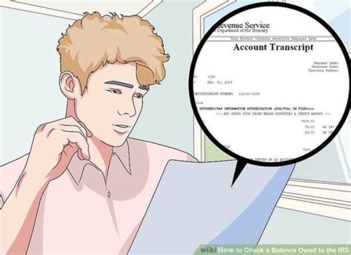 How can I check the balance owed to the IRS?